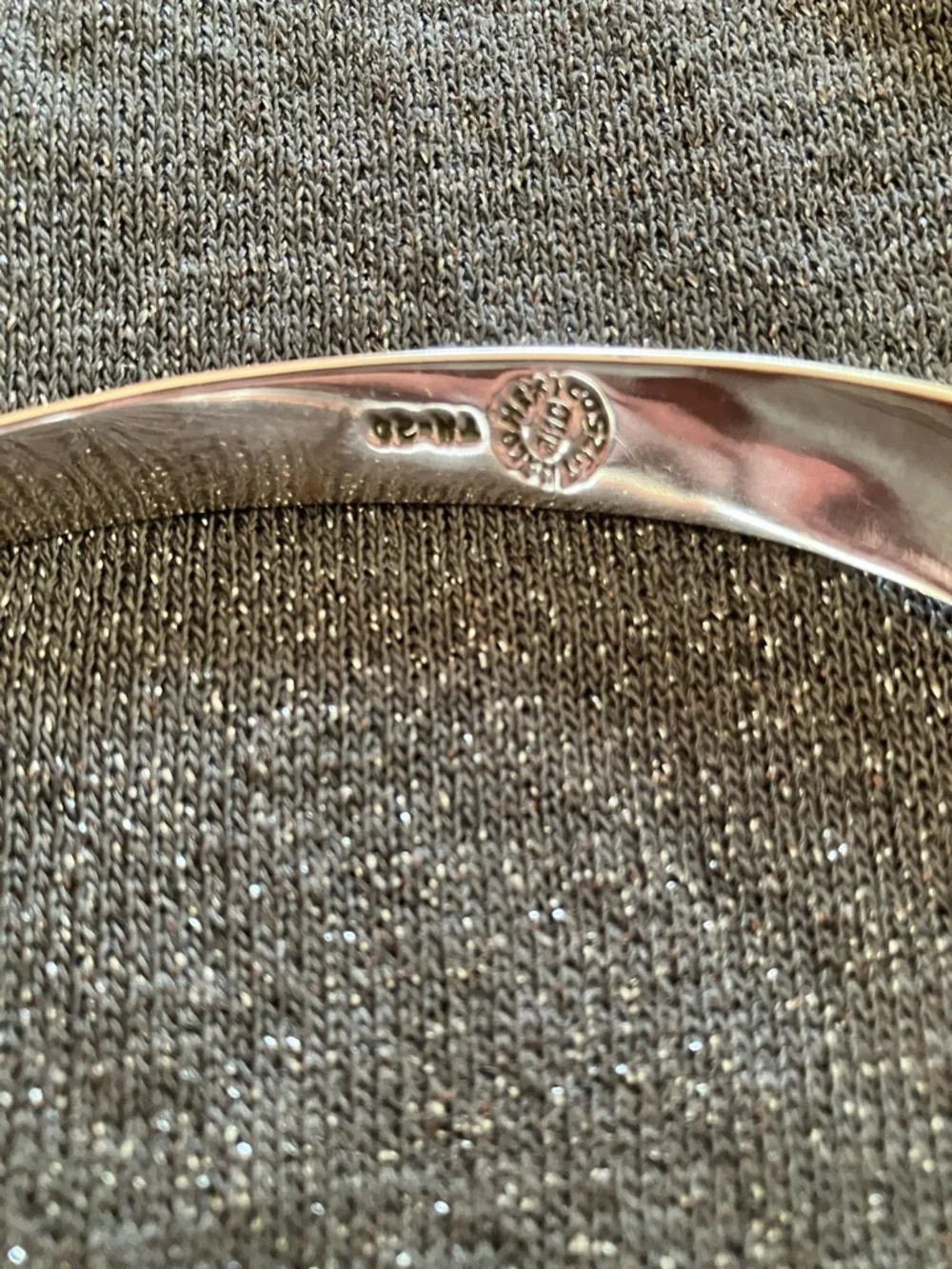 Vintage Sterling Silver Chocker Handcrafted in Taxco, Mexico - Picture 5 of 7